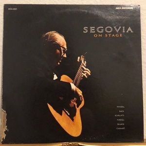 Segovia On Stage Vinyl Lp '67